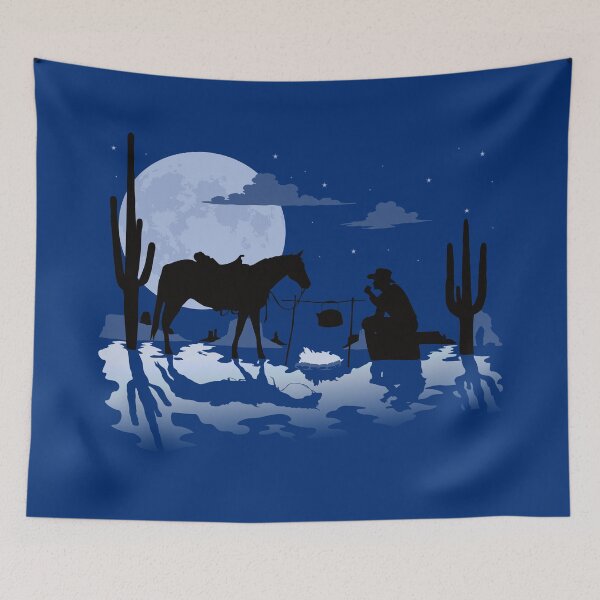 Item preview, Cowboy In The Desert designed and sold by LazyBuffalo.