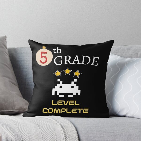Item preview, Fifth Grade Level Complete New High Score - 5th Grade Level Cleared designed and sold by For the love of Pixels.