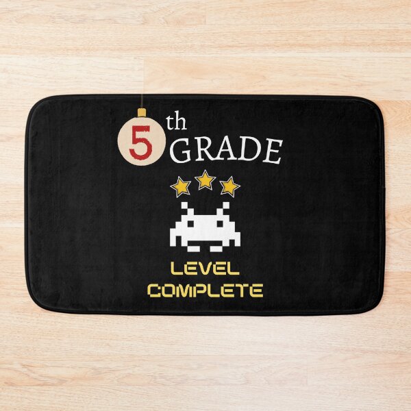 Item preview, Fifth Grade Level Complete New High Score - 5th Grade Level Cleared designed and sold by For the love of Pixels.
