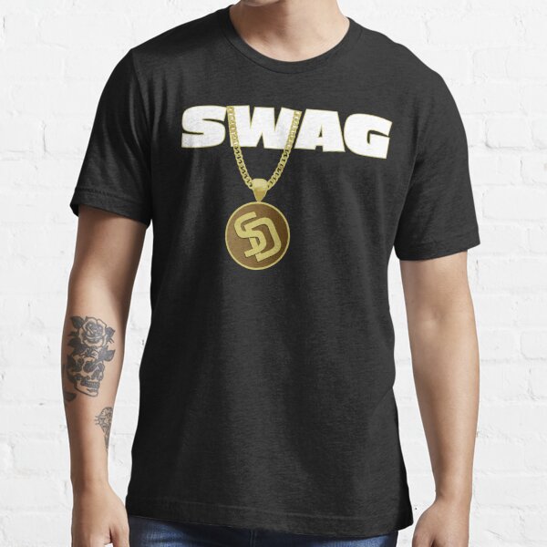 Padres Swag Chain T-ShirtSD Swag Chain Sticker for Sale by