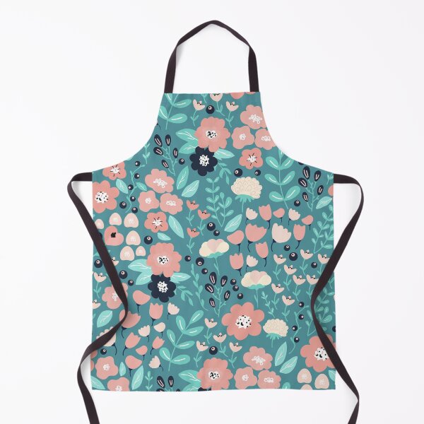 Artikelvorschau, Ditsy Florals, Teal, Pink and Navy entworfen und verkauft von meggydesigns.