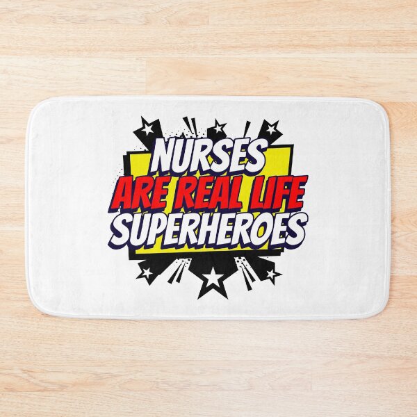 Item preview, Nurses are Real Life Superheroes designed and sold by MisterSquid.