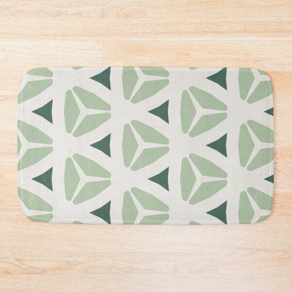 Item preview, Triangular Flowers Pattern Artwork 01 Color 01 designed and sold by Stefanie Boike.