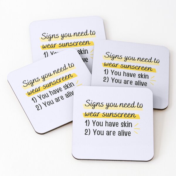 Item preview, You Need to Wear Sunscreen  designed and sold by ThoughtJumble.