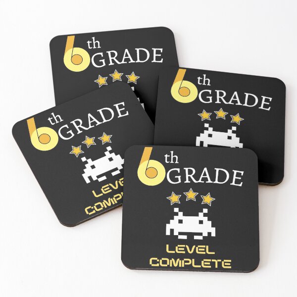 Item preview, Sixth Grade Level Complete New High Score - 6th Grade Level Cleared designed and sold by For the love of Pixels.