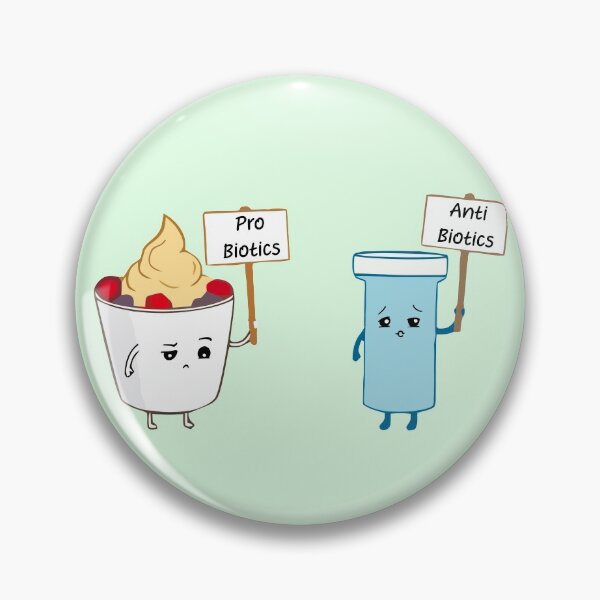Item preview, Probiotics vs Antibiotics designed and sold by labstud.