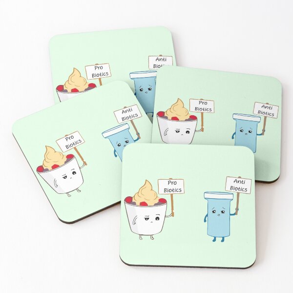 Item preview, Probiotics vs Antibiotics designed and sold by labstud.