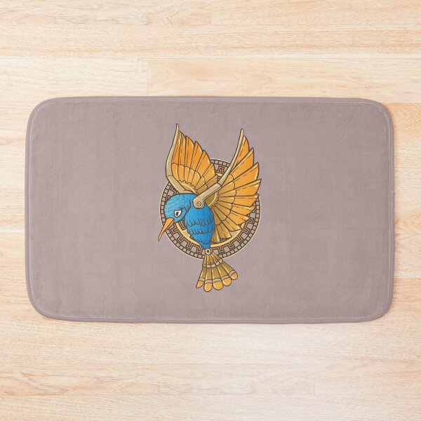 Item preview, Steampunk bird mechanical blue kingfisher designed and sold by FalkDania.