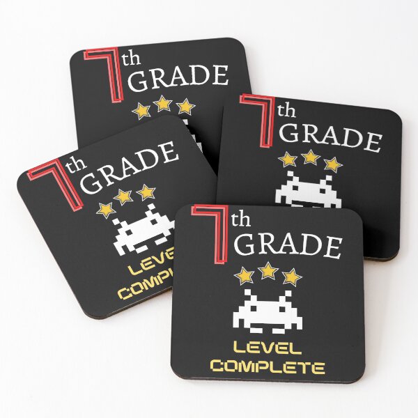 Item preview, Seventh Grade Level Complete New High Score - 7th Grade Level Cleared designed and sold by For the love of Pixels.