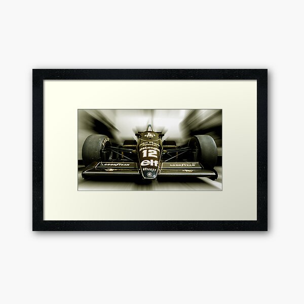 Ayrton Senna Framed Art Print