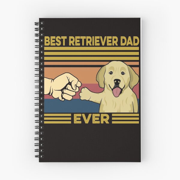 Item preview, Best Golden Retriever Dad Ever Vintage Fathers Day designed and sold by BiancaMoss51.
