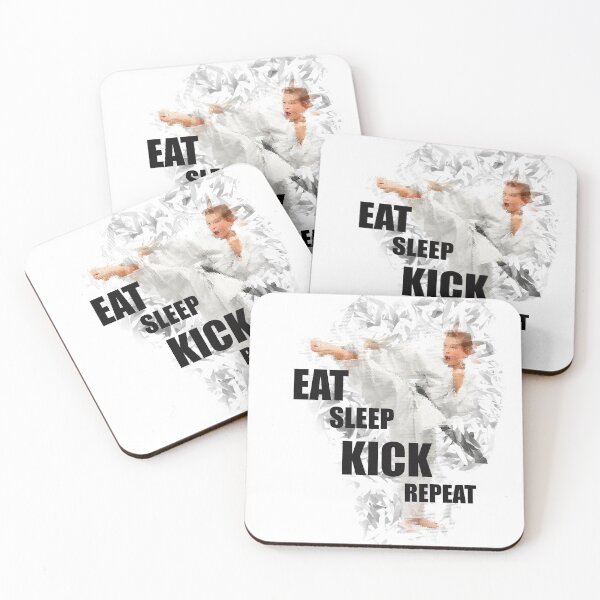 Item preview, Eat sleep kick repeat designed and sold by mwebba2005.