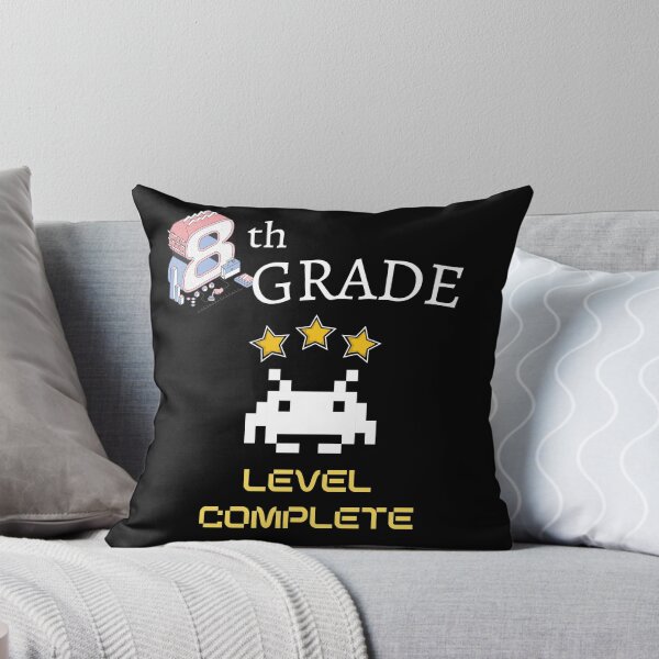 Item preview, Eighth Grade Level Complete New High Score - 8th Grade Level Cleared designed and sold by For the love of Pixels.