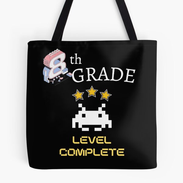 Item preview, Eighth Grade Level Complete New High Score - 8th Grade Level Cleared designed and sold by For the love of Pixels.
