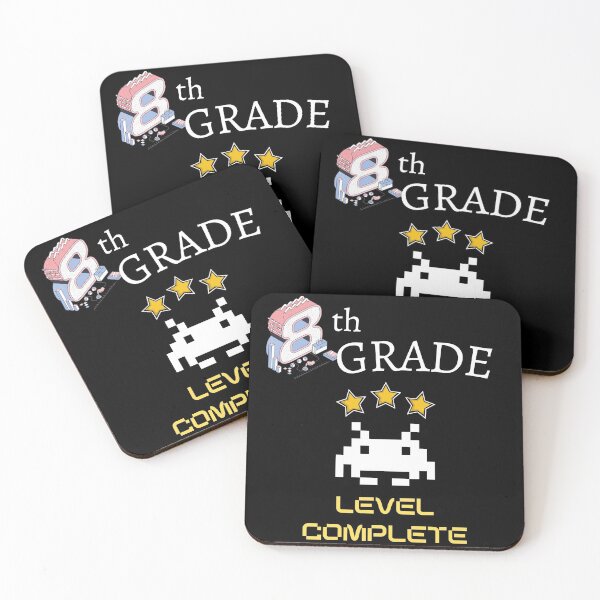 Item preview, Eighth Grade Level Complete New High Score - 8th Grade Level Cleared designed and sold by For the love of Pixels.