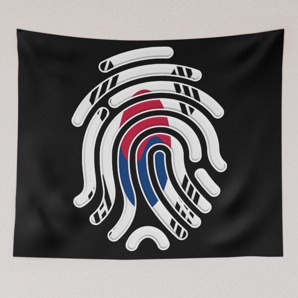 Item preview, South Korea Flagprint designed and sold by Boakes-Digital.