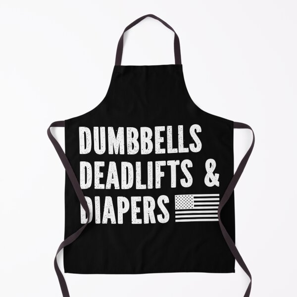 Item preview, Dumbbells Deadlifts And Diapers Gym designed and sold by Apoorv Choudhary.