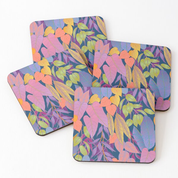 Item preview, Tropical Jungle Garden Leaves {Delirium} designed and sold by Cecilia Mok.