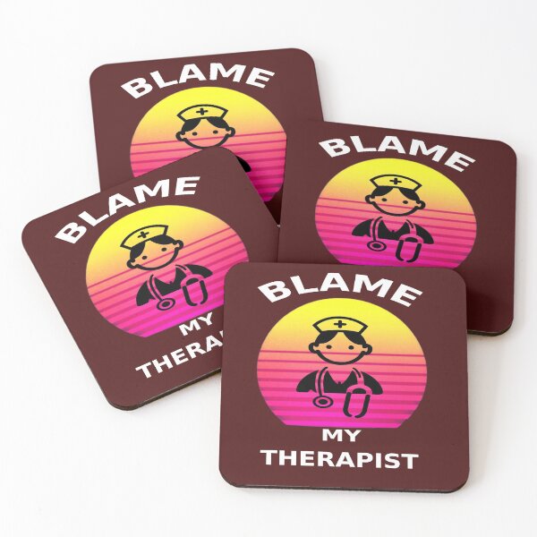 Item preview, Blame my therapist designed and sold by shirtsdesignpk.
