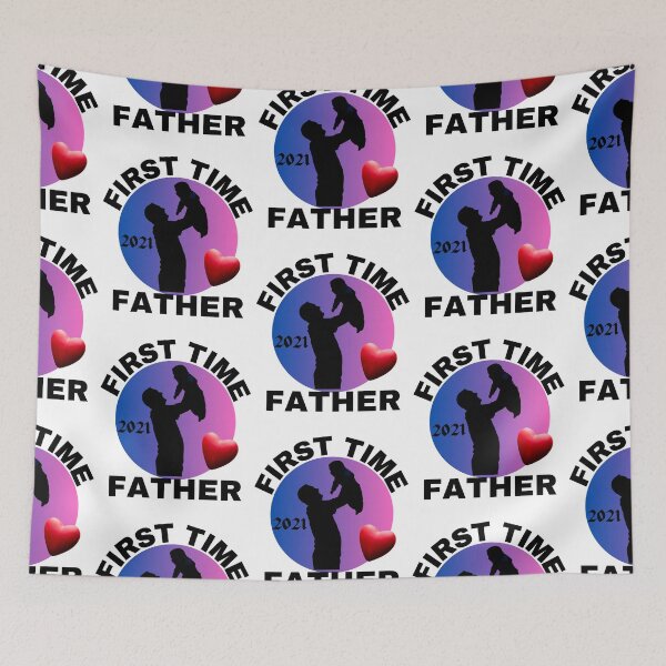 Item preview, FIRST TIME FATHER, DAD MEME, FATHERS DAY, FIRST TIME DADDY, designed and sold by R B Chrystal.