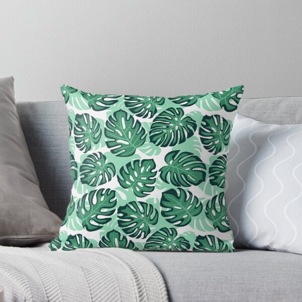 Item preview, Patrón de hojas de monstera de selva tropical hawaiana designed and sold by Cre8iveLady.