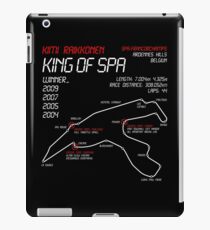 Kimi Raikkonen - King of Spa! iPad Case/Skin