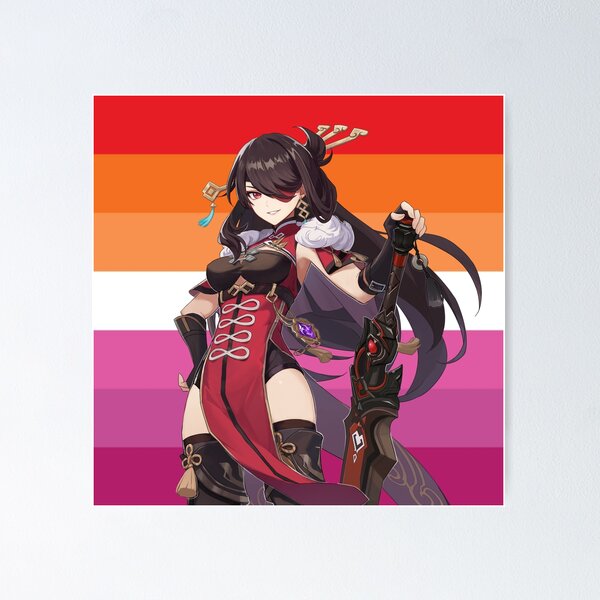 Item preview, Beidou Lesbian Flag designed and sold by noellevine.