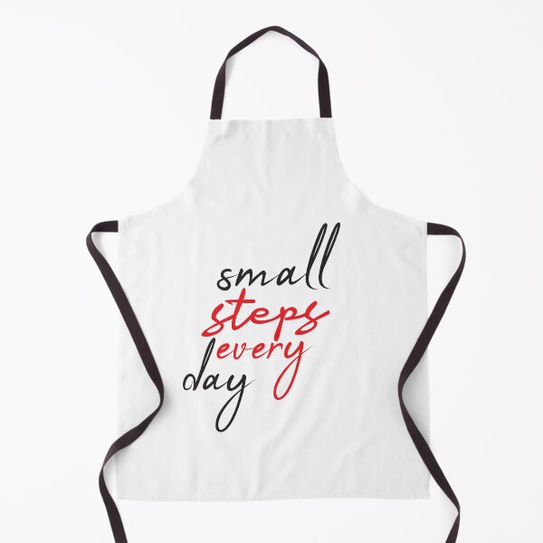 Item preview, small steps every day, motivational quote design designed and sold by adjamine.