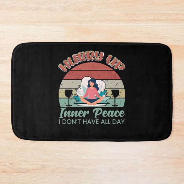 Item preview, Hurry Up Inner Peace designed and sold by saulmedia.