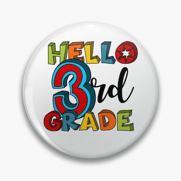 Item preview, Hello Third Grade designed and sold by Apoorv Choudhary.