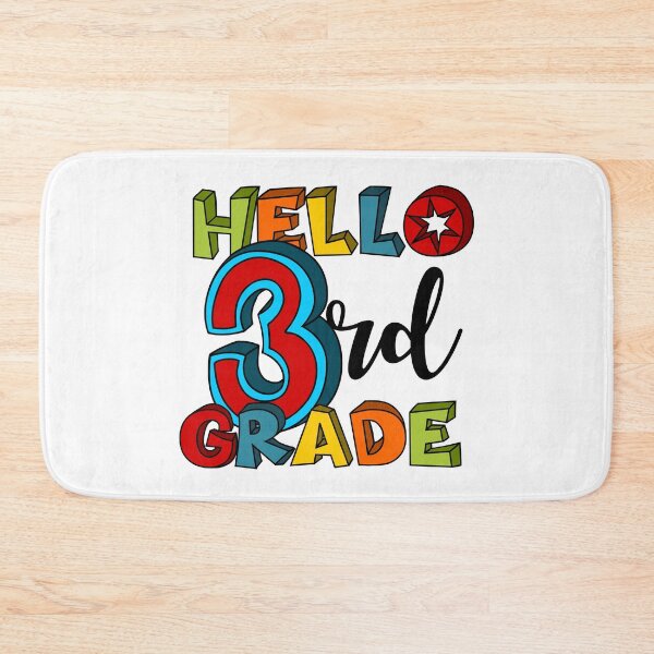 Item preview, Hello Third Grade designed and sold by Apoorv Choudhary.