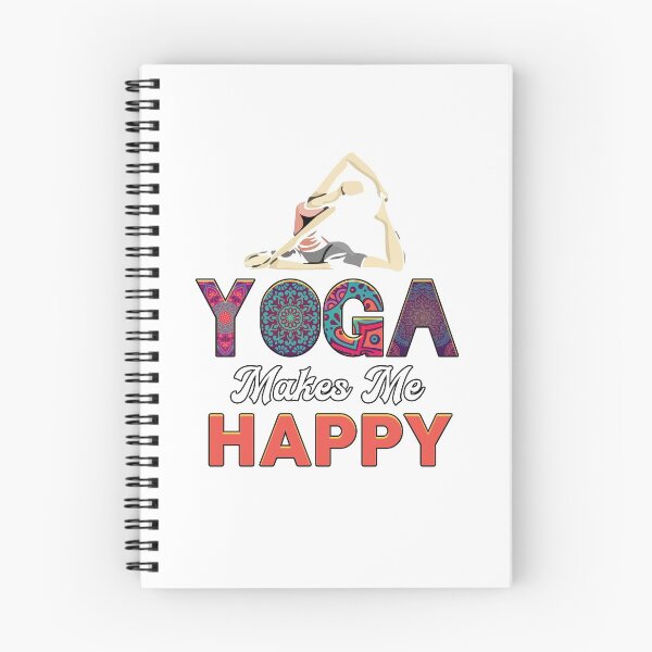 Item preview, Yoga Makes Me Happy designed and sold by saulmedia.
