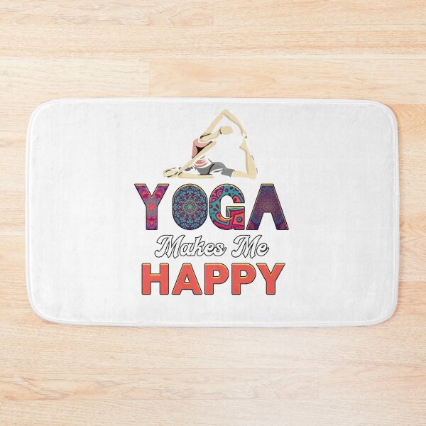 Item preview, Yoga Makes Me Happy designed and sold by saulmedia.