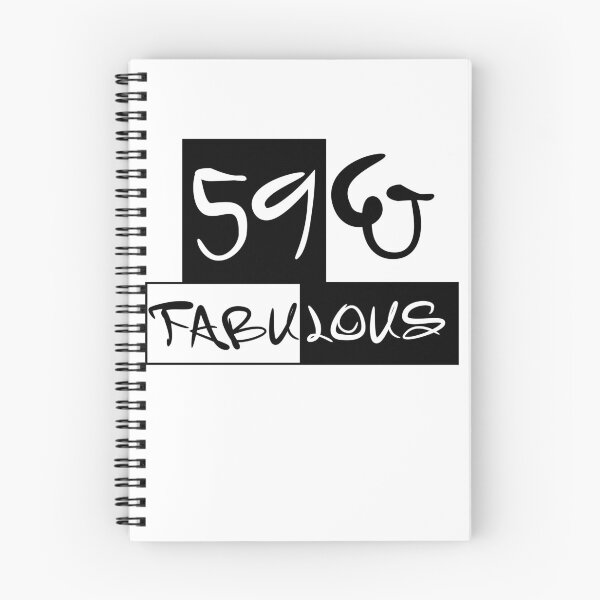 Item preview, 59 And Fabulous Funny 59th Birthday Cute designed and sold by Apoorv Choudhary.