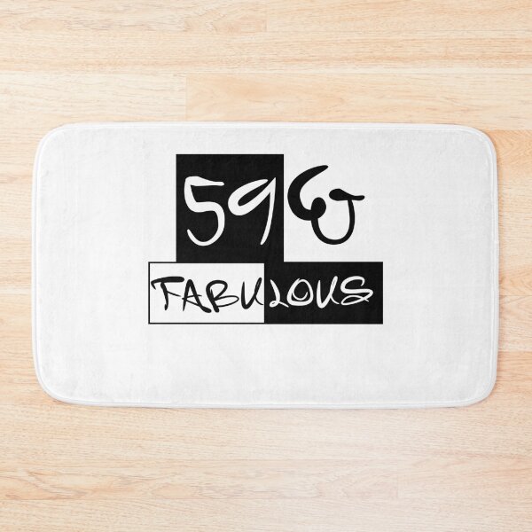 Item preview, 59 And Fabulous Funny 59th Birthday Cute designed and sold by Apoorv Choudhary.