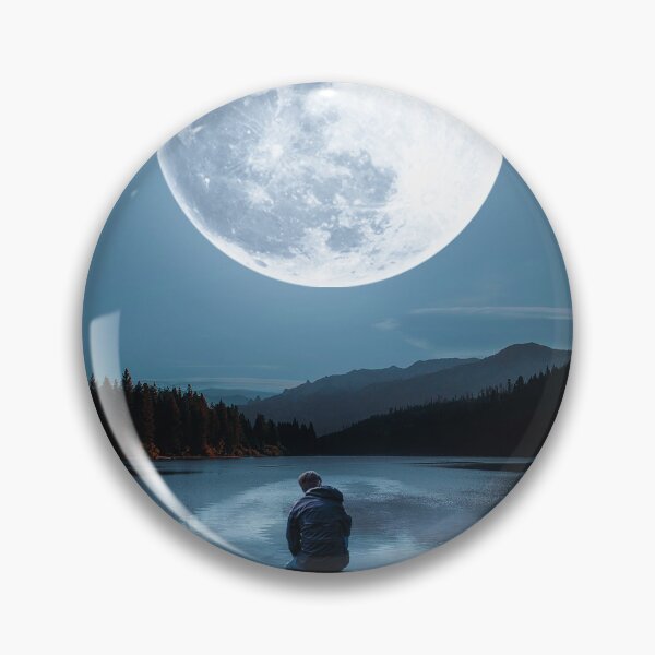 Item preview, sitting with the moon designed and sold by vishvarajsinh.