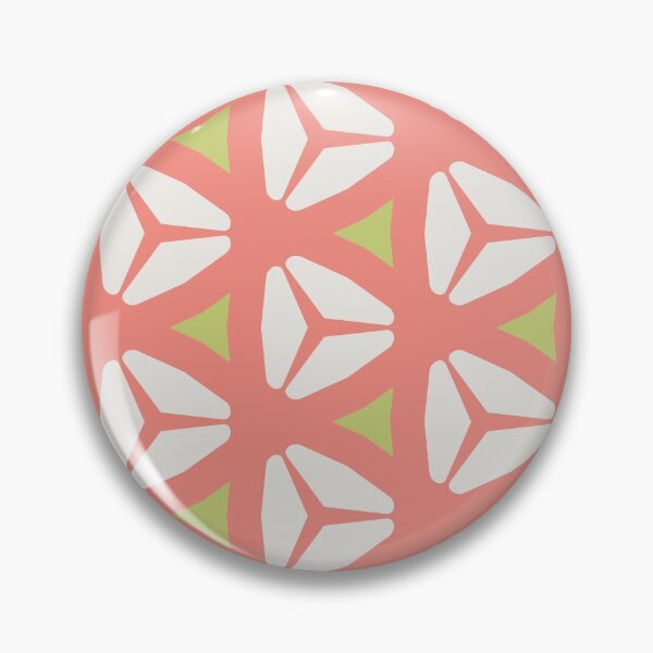 Item preview, Triangular Flowers Pattern Artwork 01 Color 06 designed and sold by Stefanie Boike.