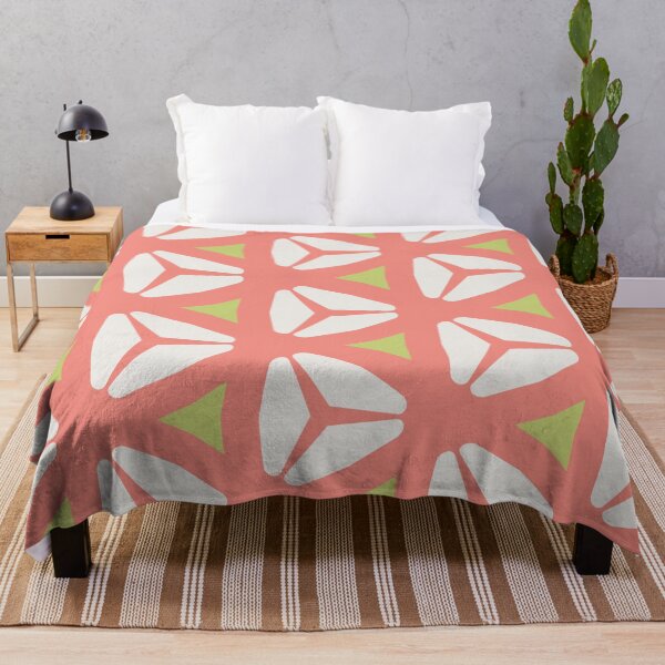 Item preview, Triangular Flowers Pattern Artwork 01 Color 06 designed and sold by Stefanie Boike.