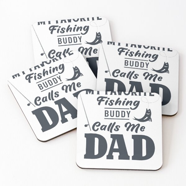 Item preview, My favorite fishing buddy calls me dad designed and sold by Apoorv Choudhary.