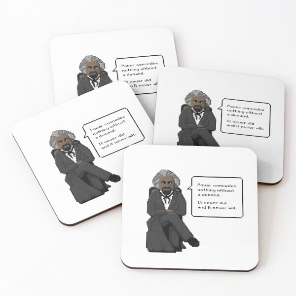 Item preview, Pixel Art – Frederick Douglass designed and sold by literaturelodge.