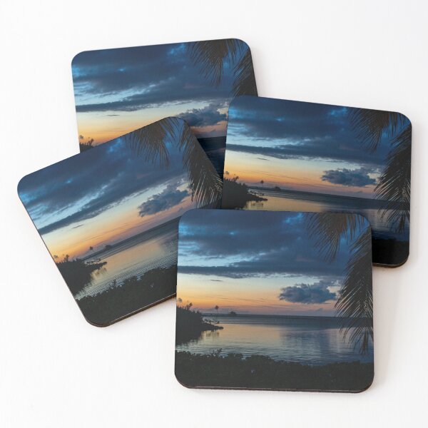 Item preview, Sunset on Spanish Cay Bahamas designed and sold by ShootFirstNYC.
