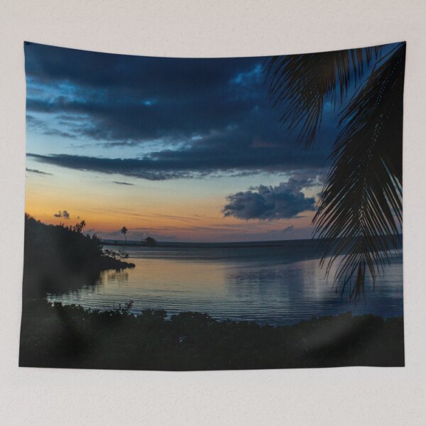 Item preview, Sunset on Spanish Cay Bahamas designed and sold by ShootFirstNYC.