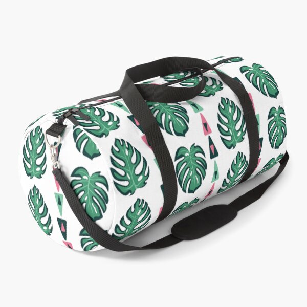 Item preview, Hawaiian Tropical Rainforest Horizontal Stripes Monstera Leaves Pattern designed and sold by Cre8iveLady.