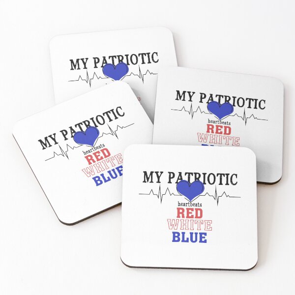 Item preview, My Patriotic Heartbeats Read designed and sold by Dutlu.