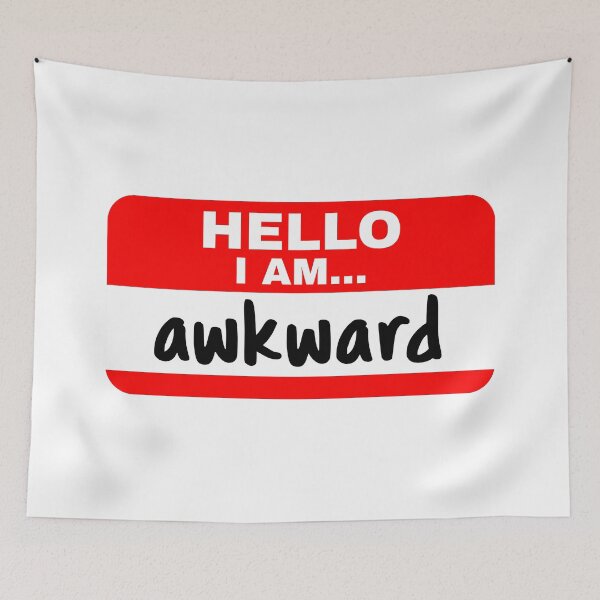 Item preview, hello I am awkward designed and sold by 23mangoes.