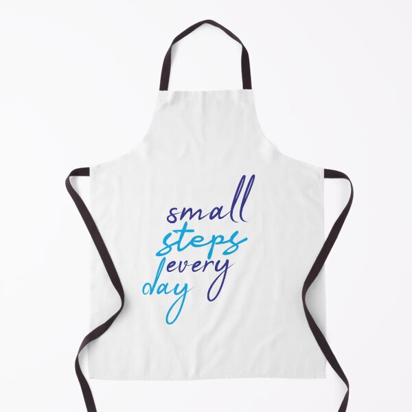 Item preview, small steps every day, motivational quote design designed and sold by adjamine.