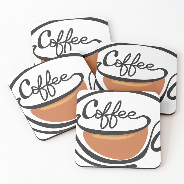 Item preview, coffee line illustration designed and sold by Ushopfake.