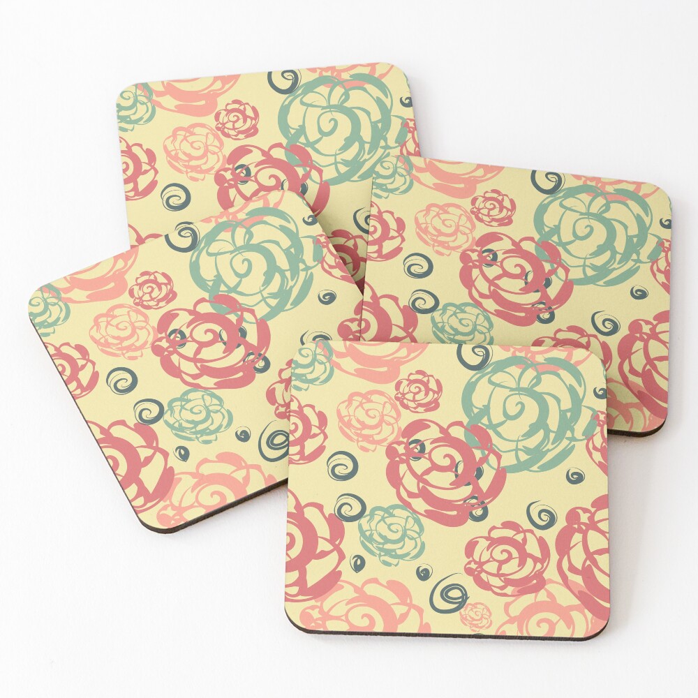 Item preview, Coasters (Set of 4) designed and sold by JoyColorLove.