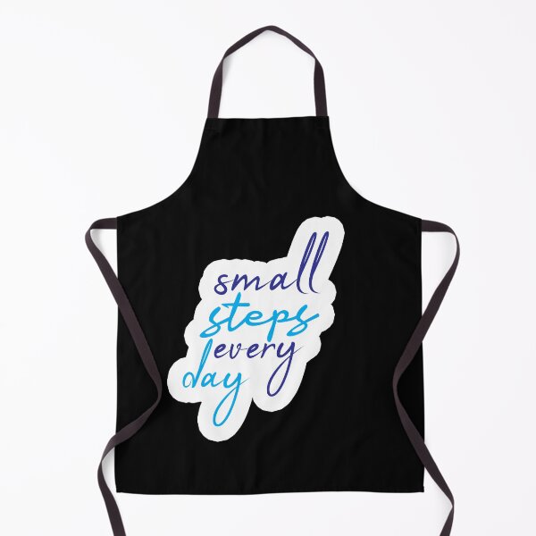 Item preview, small steps every day, motivational quote design designed and sold by adjamine.
