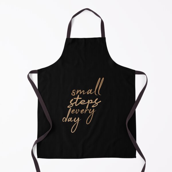 Item preview, small steps every day, motivational quote design designed and sold by adjamine.